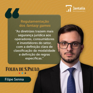 Imagem ENTREVISTA | Folha de S Paulo | Regulamentação dos fantasy games