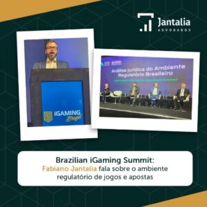 Foto Brazilian iGamming Summit: Fabiano Jantalia talks about the gaming and betting regulatory environment