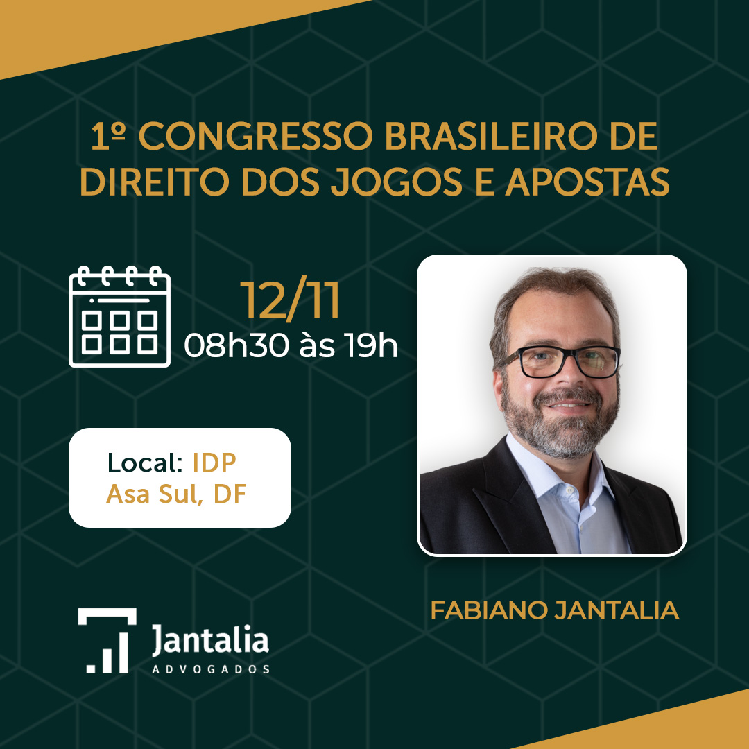 Evento 1º Congresso Brasileiro de Direito dos Jogos e Apostas