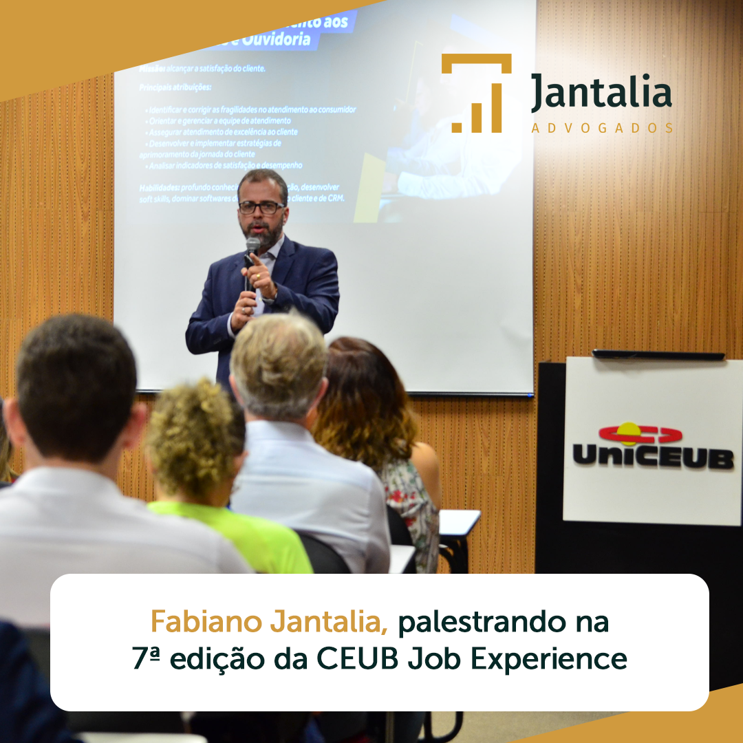 Fabiano Jantalia participa da 7ª edição do CEUB Job Experience
