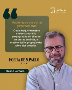 Foto Na Mídia | Folha de S. Paulo | Publicidade em portal governamental