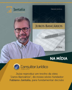Foto Na Mídia | Conjur | Juros Bancários