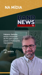 Foto Na Mídia | Band News TV | Expansão do Pix para outros países e implicações regulatórias